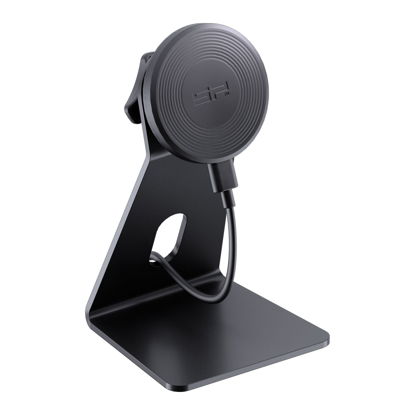 SP Connect Charging Office Stand SPC+ Ladeständer – Kabelloses Laden, magnetisch – für Smartphones – Schwarz