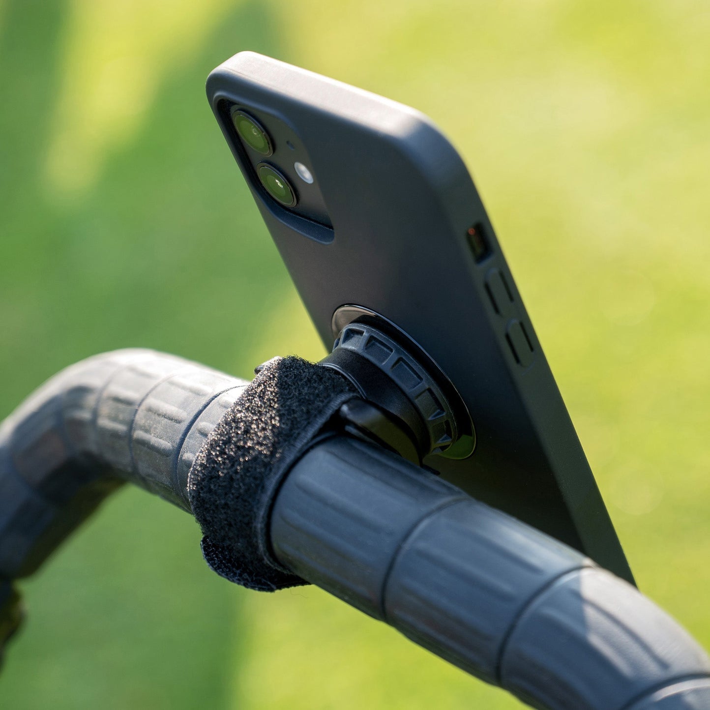 SP Connect Universalhalterung SPC+ – Fahrrad-/Motorradhalterung – Klettbefestigung, für Handyhülle – Schwarz