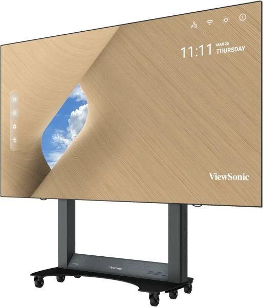 Viewsonic LDS138-151 – Signage-Display, 138", faltbar, motorisierter Trolley, AI
