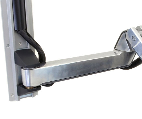 Ergotron StyleView Sit-Stand Combo Ext. – Sitz-Steh-Workstation – 1 Monitor – Silber – für 45-260-026