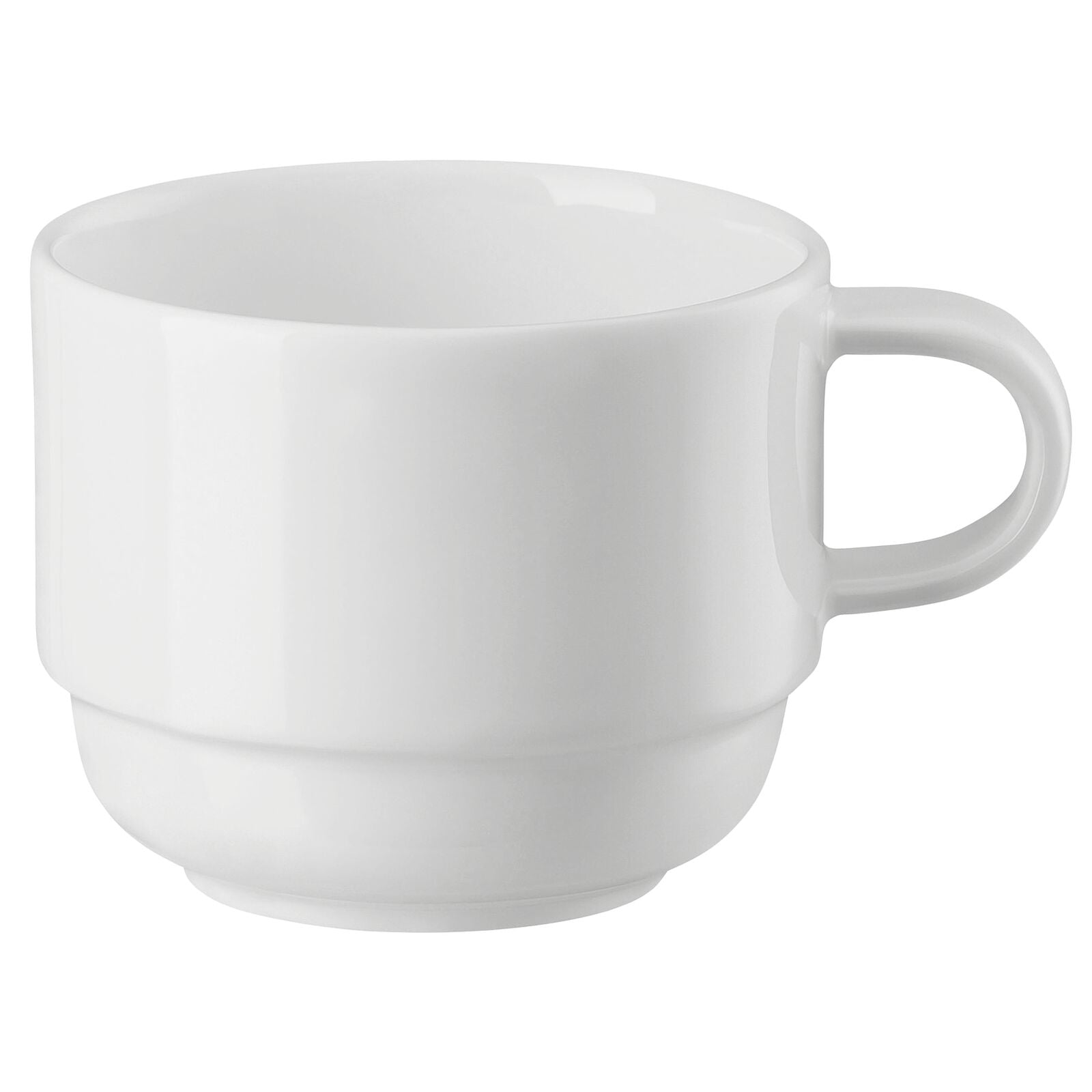 Arthur Krupp Neve Kaffeetasse – 6er Set, 220 ml, Ø 8,5 cm, Porzellan, Weiss, spülmaschinenfest