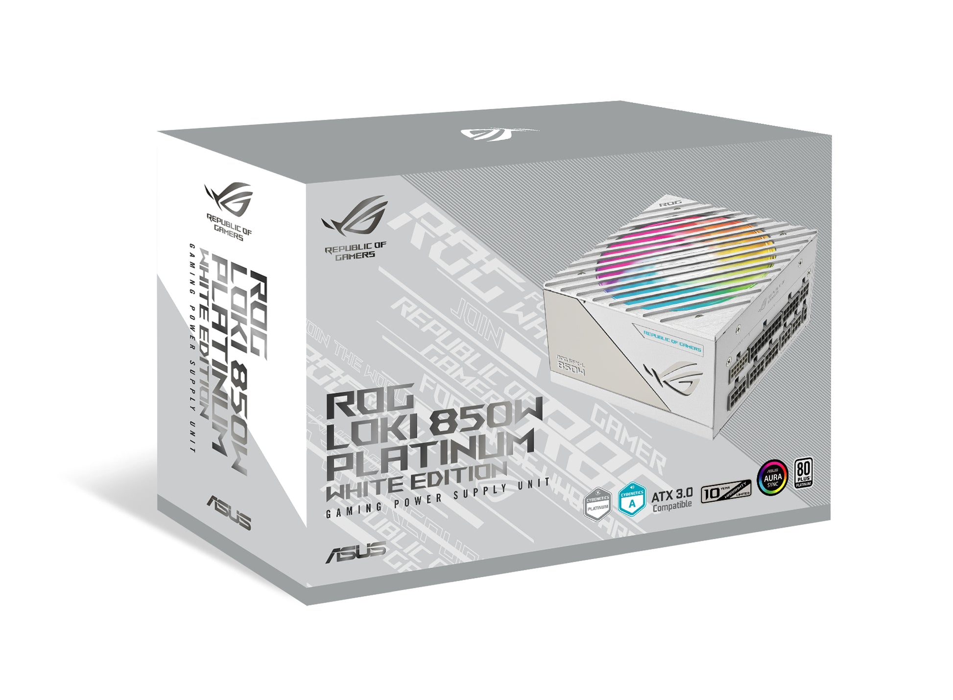 ASUS Netzteil – 850 W, Ausgang 12 V, Eingang 100–240 V – Rog Loki Sfx-L 850W Platinum
