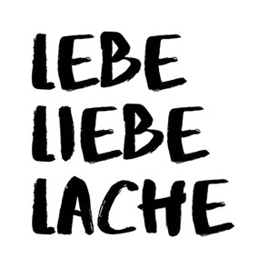 Braun + Company Servietten Lebe, liebe – 33 × 33 cm, 3-lagig – 20 Stück