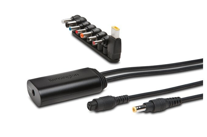 Kensington Dual Adapter Netzteil 60 W – USB‑A, 8 Wechselstecker – für SD4700P, SD4750P, SD4900P – Schwarz