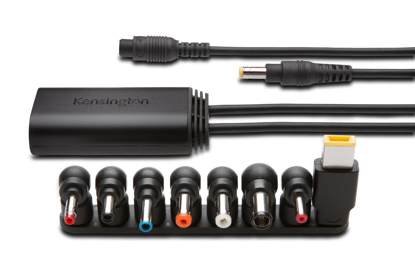 Kensington Dual Adapter Netzteil 60 W – USB‑A, 8 Wechselstecker – für SD4700P, SD4750P, SD4900P – Schwarz