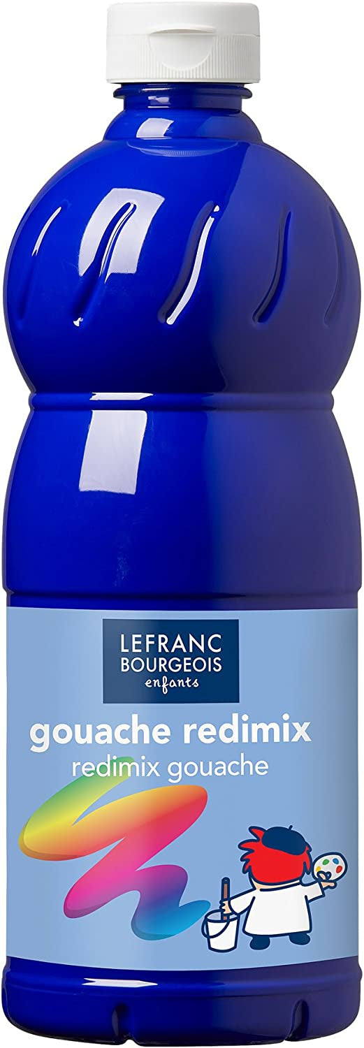 Lefranc & Bourgeois Gouache – Ultramarin, deckend – 500 ml – für Karton