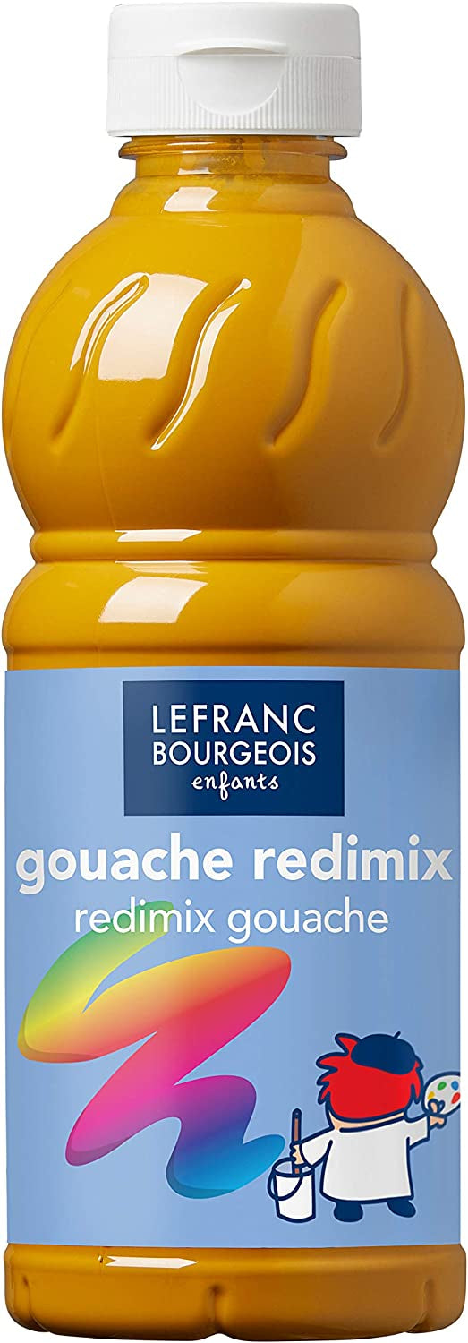 Lefranc & Bourgeois Gouache – Ocker, halb-opak – 500 ml – für Papier
