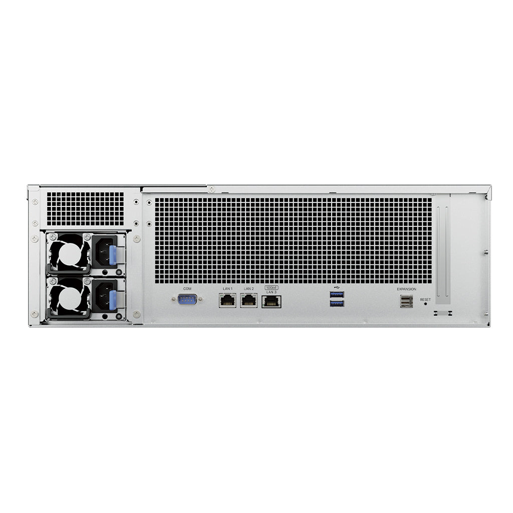 Synology RS2825RP+ – 28-Bay Rack 3U NAS – AMD V1780B, 8 GB RAM, DSM, für HDD/SSD, SATA