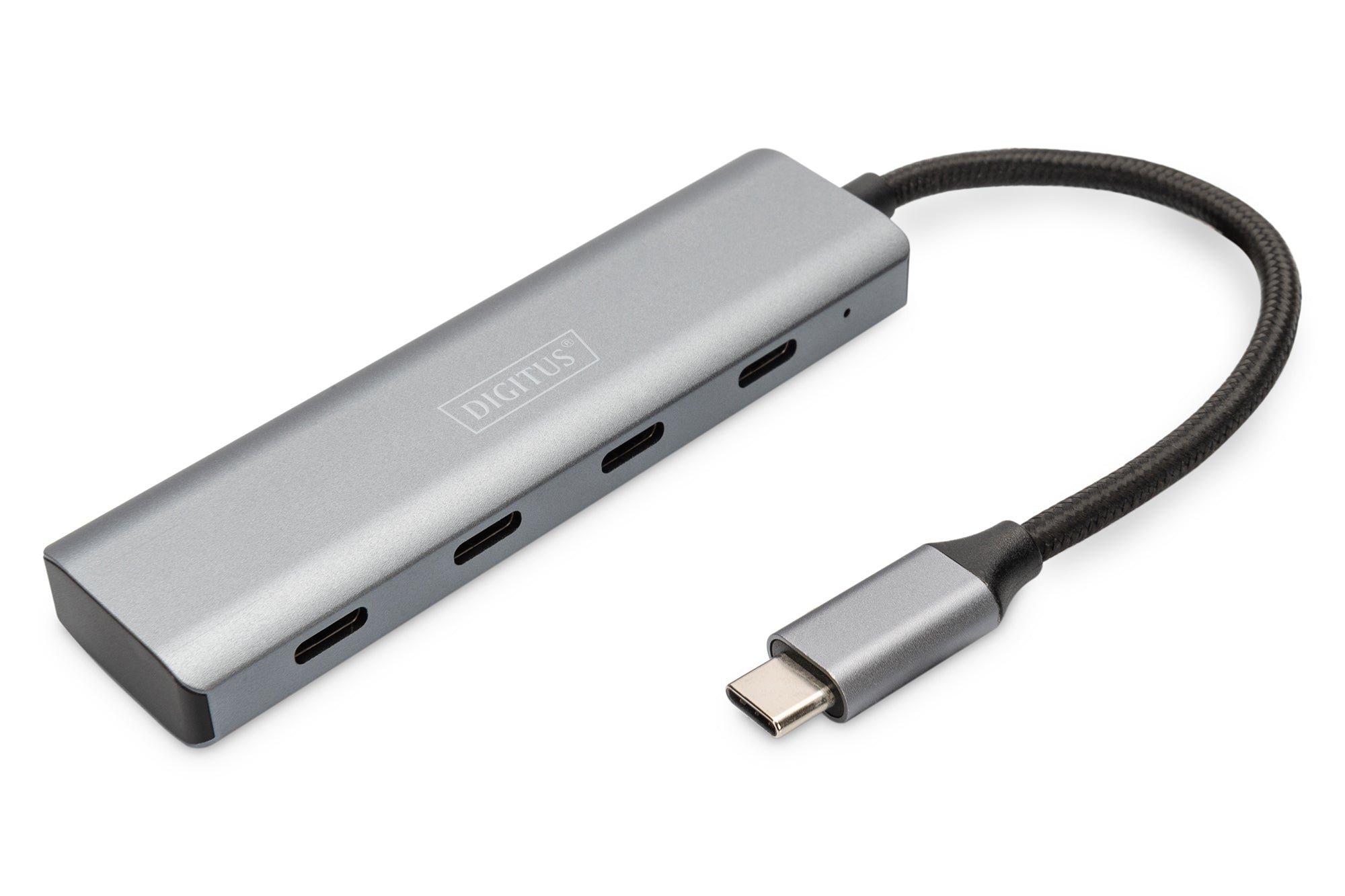 Digitus DA-70246 USB-Hub – 4× USB-C (5 Gbit/s), für Windows/ChromeOS