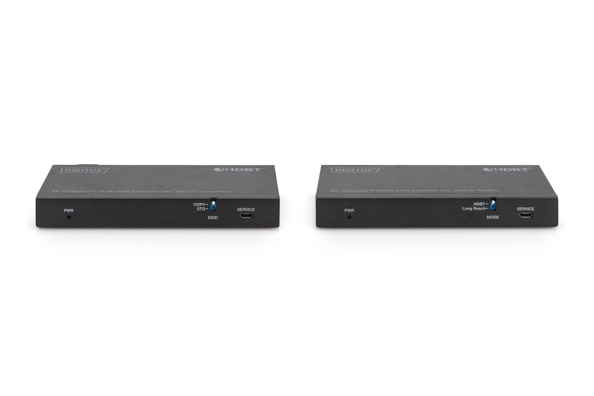 Digitus DS-55526 – HDMI/USB 2.0 KVM-Extender über HDBaseT (Cat6a/7/8), bis 150 m, 4K (3840 × 2160), Set