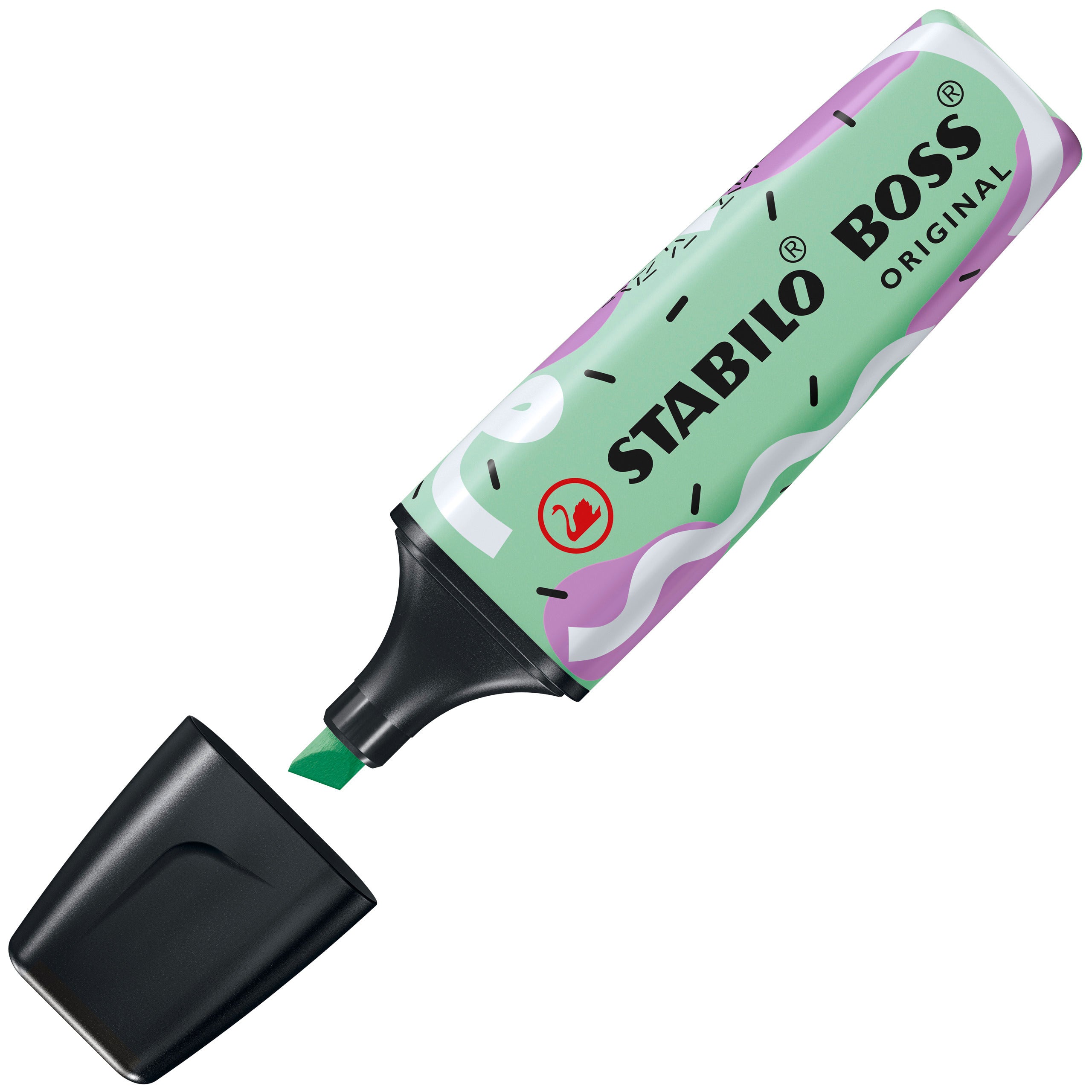 STABILO BOSS Original Textmarker – Minze, Keilspitze 2–5 mm