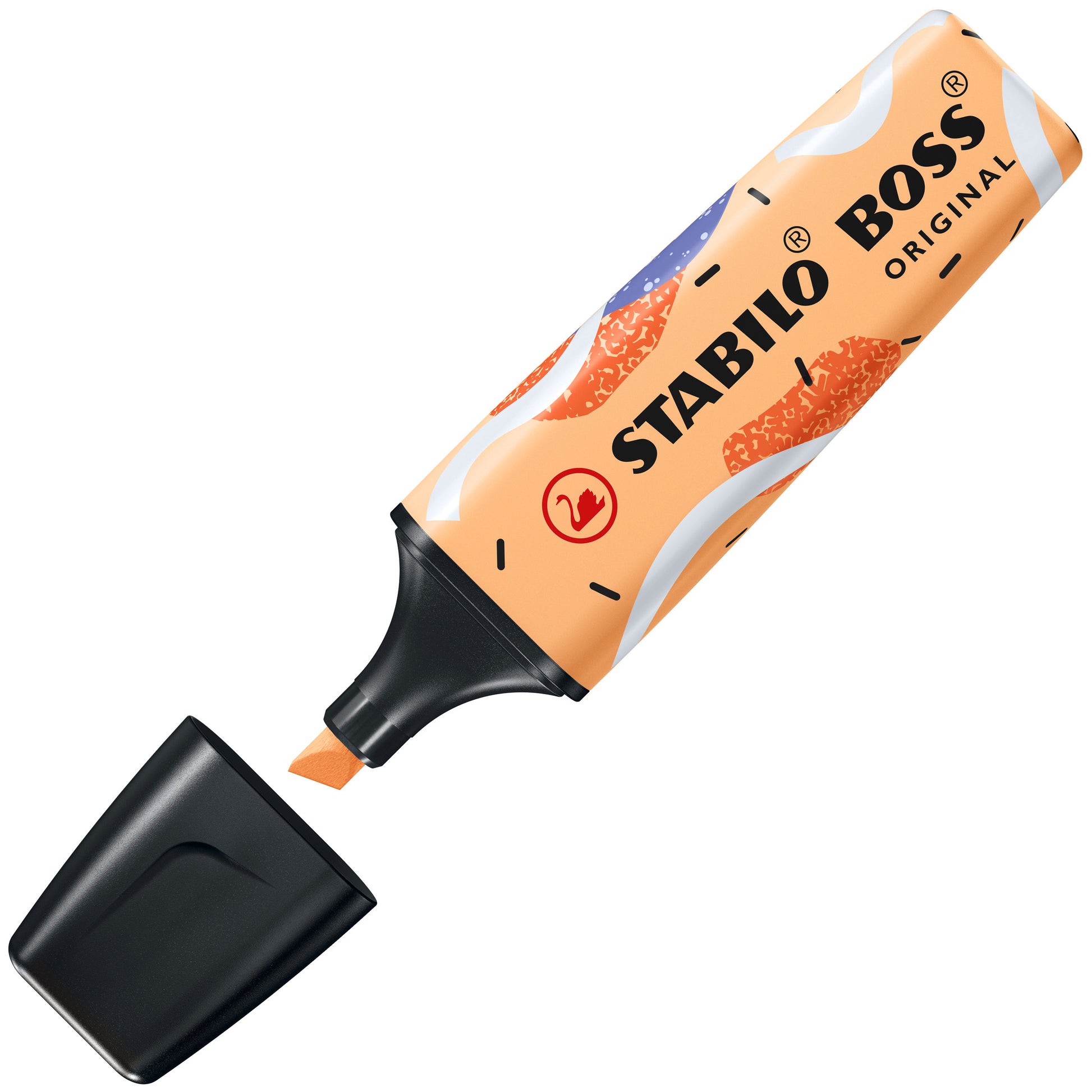 STABILO BOSS Original Textmarker – Orange, Keilspitze 2–5 mm