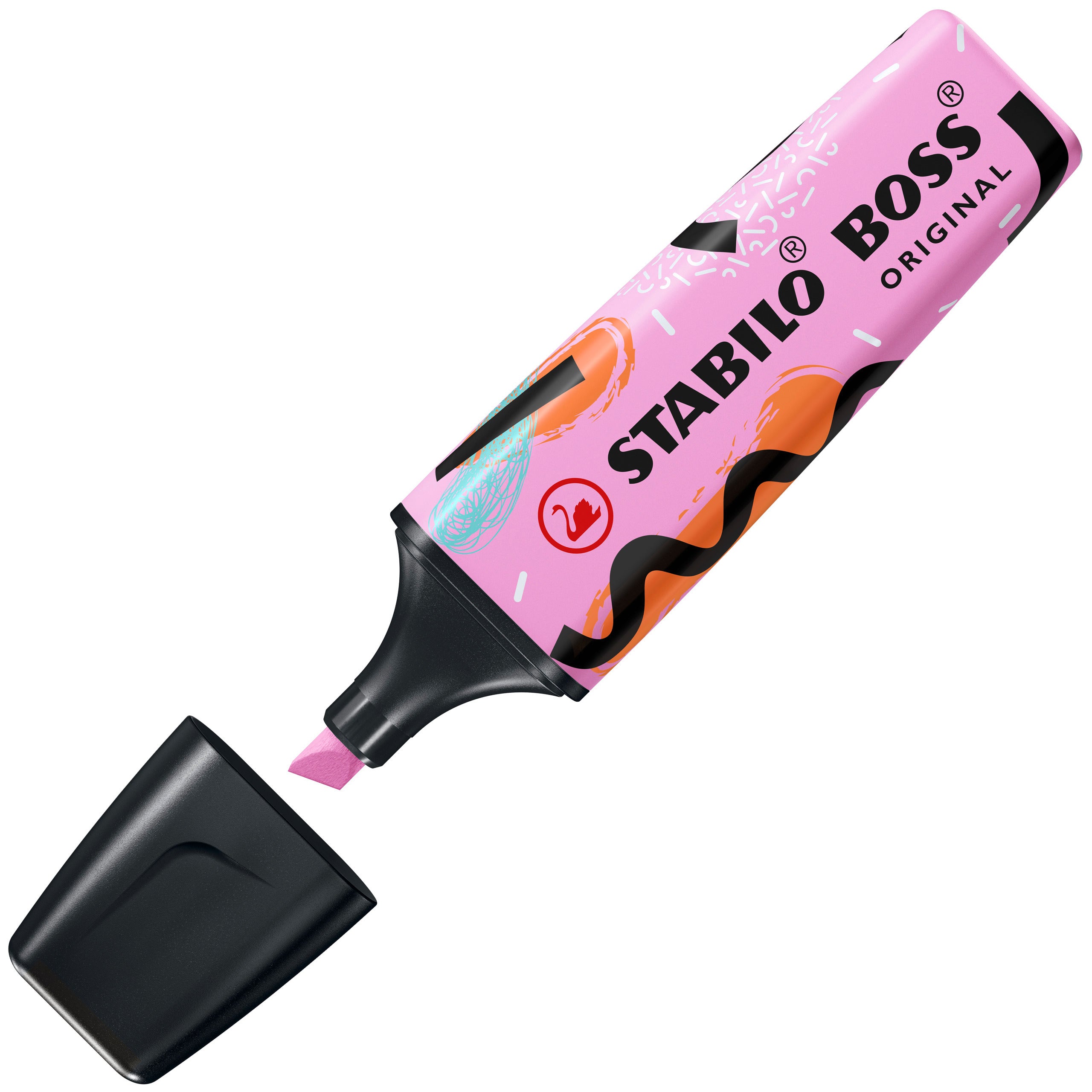 STABILO BOSS Original Textmarker – Fuchsia, Keilspitze 2–5 mm
