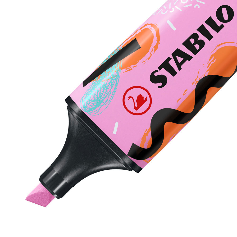 STABILO BOSS Original Textmarker – Fuchsia, Keilspitze 2–5 mm