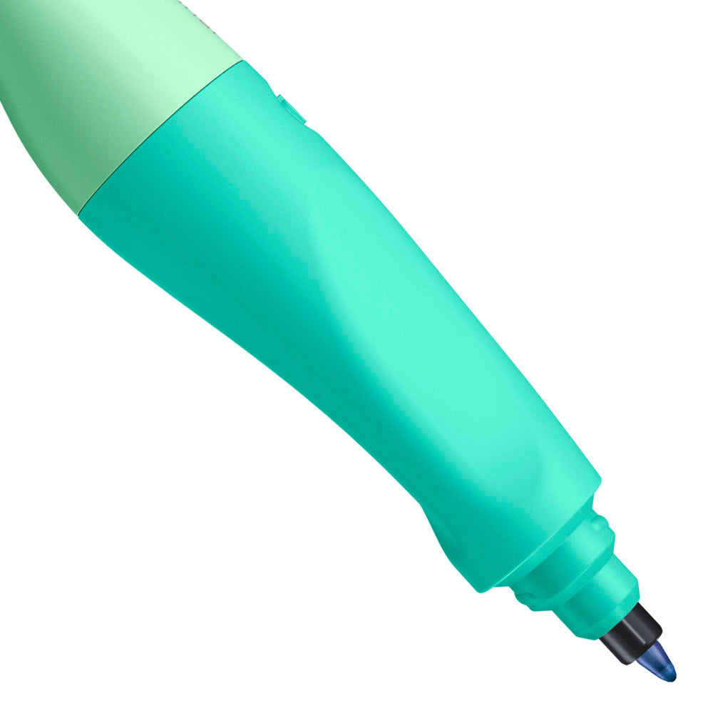 STABILO EASYoriginal Start Pastell – Tintenroller, mit Kappe, 0,5 mm, Blau, für Linkshänder