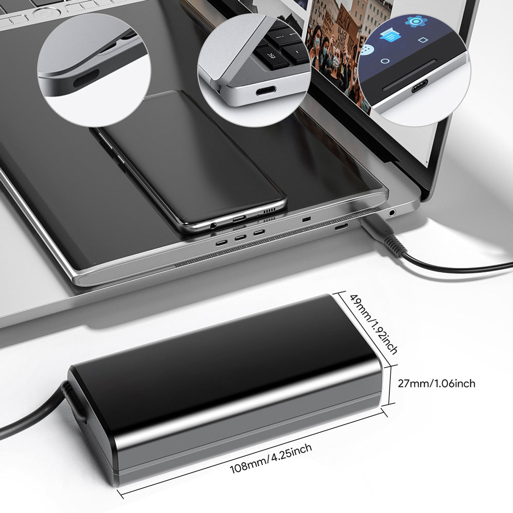 Origin Storage 65W USB-C BTI UK USB-Ladegerät 65 W – einstellbar 5–20 V – UK-Stecker (Typ G) – USB-C×1 – schwarz