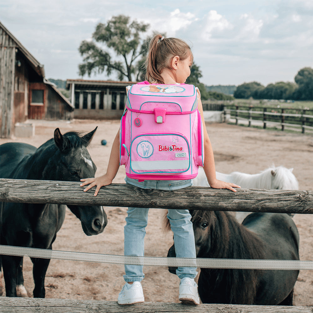 Scooli Schulrucksack-Set 5-teilig, Bibi & Tina, 18 l