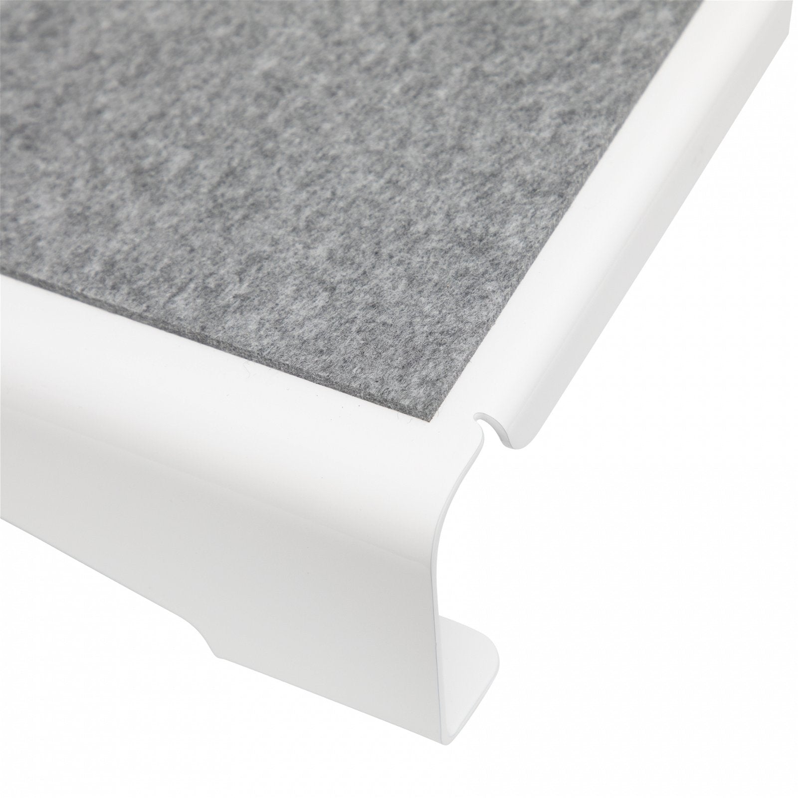 Maul Fussstütze Maulflair – 40×30 cm, Metall, Weiss