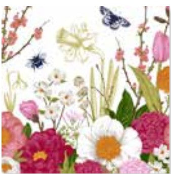 Paper + Design Servietten Spring Moment – 33 × 33 cm, 3-lagig – 20 Stück