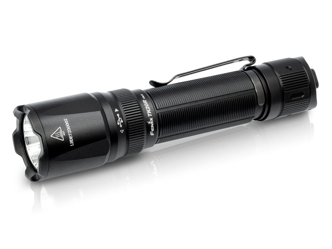 Fenix Taschenlampe TK20R V2.0 – 3000 lm, 475 m, IP68, USB, 5000 mAh Akku – Schwarz