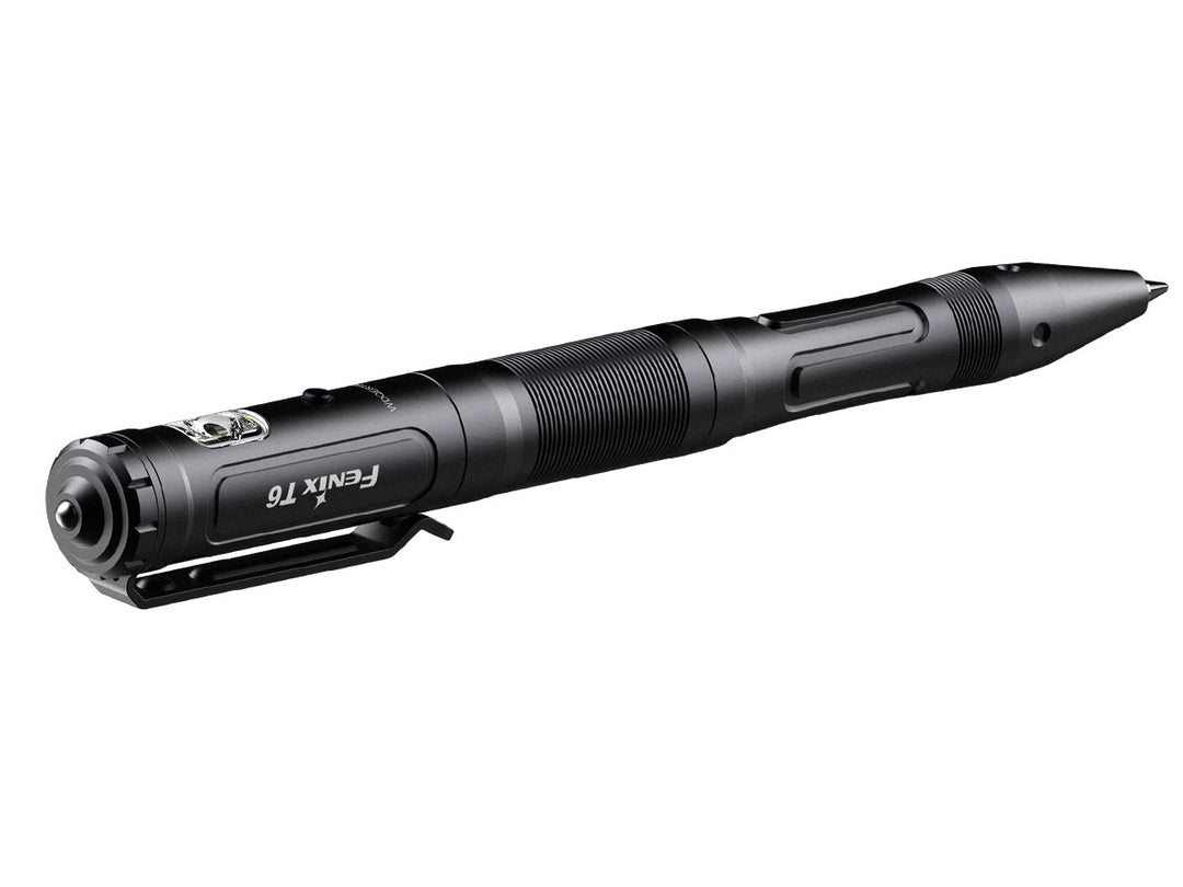 Fenix Taschenlampe T6 – 80 lm, 18 m, IP66, USB, 3 Modi – Schwarz