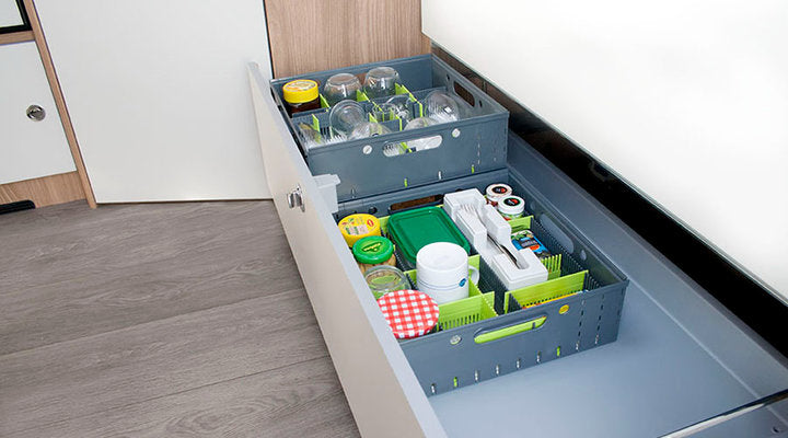 purVario Aufbewahrungsbox – Kunststoff – Anthrazit – 340 × 360 × 340 mm – 3er Set
