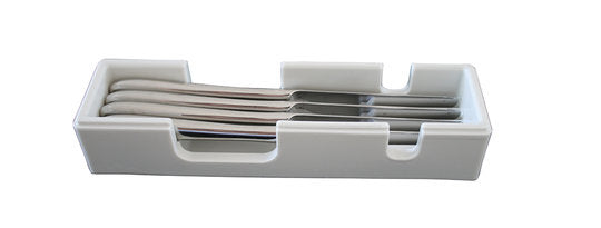 purVario Schubladeneinsatz – Kunststoff – Weiss – 65 × 40 × 250 mm