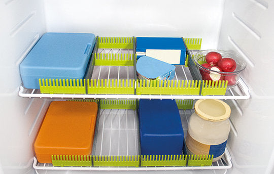 purVario Trennleiste – 33 × 3 cm – für Wohnwagen/Van, Kunststoff, Grau