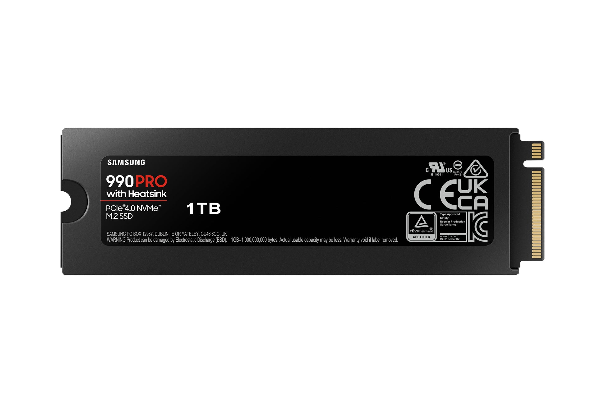 Samsung MZ-V9P1T0 – 1 TB M.2 NVMe (PCIe 4.0), 7450 MB/s Lesen, 6900 MB/s Schreiben