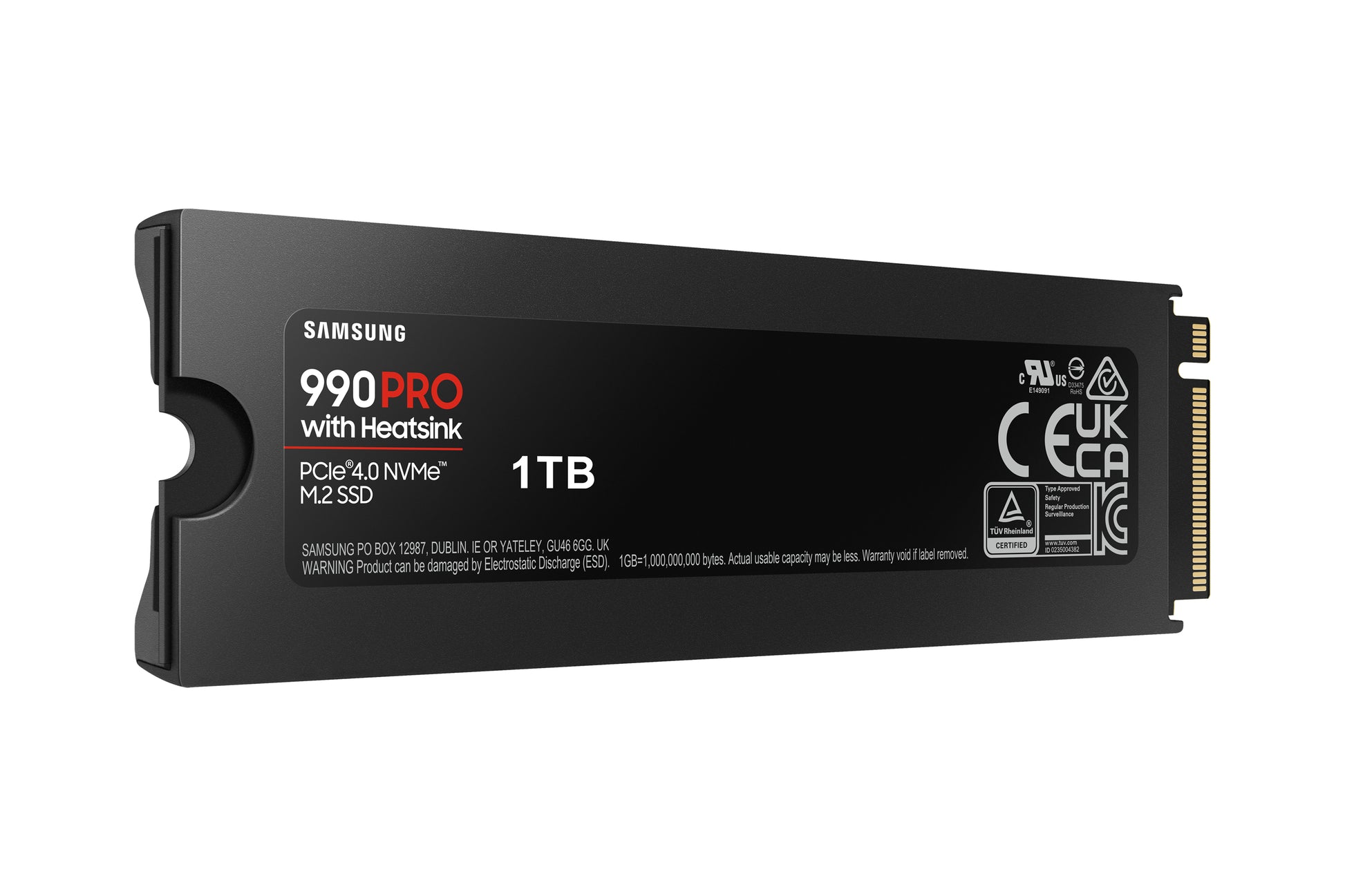 Samsung MZ-V9P1T0 – 1 TB M.2 NVMe (PCIe 4.0), 7450 MB/s Lesen, 6900 MB/s Schreiben