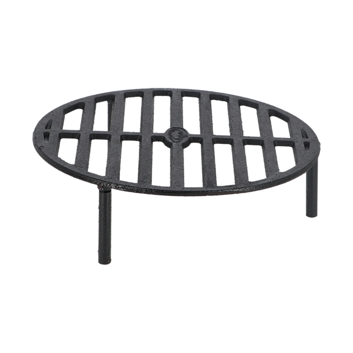 Esschert Design Feuerrost – Ø 34 × 10,3 cm, schwarz – für Grill