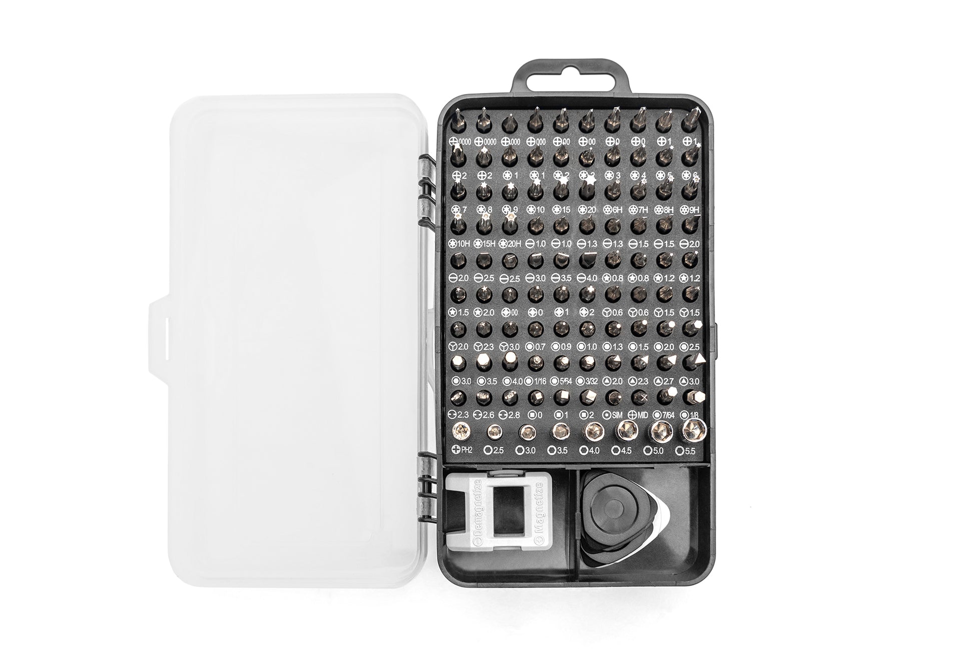 Digitus Elektronik-Reparaturset – Bits: Torx, Phillips – für Laptop, Smartphone & Konsole – 98-teilig