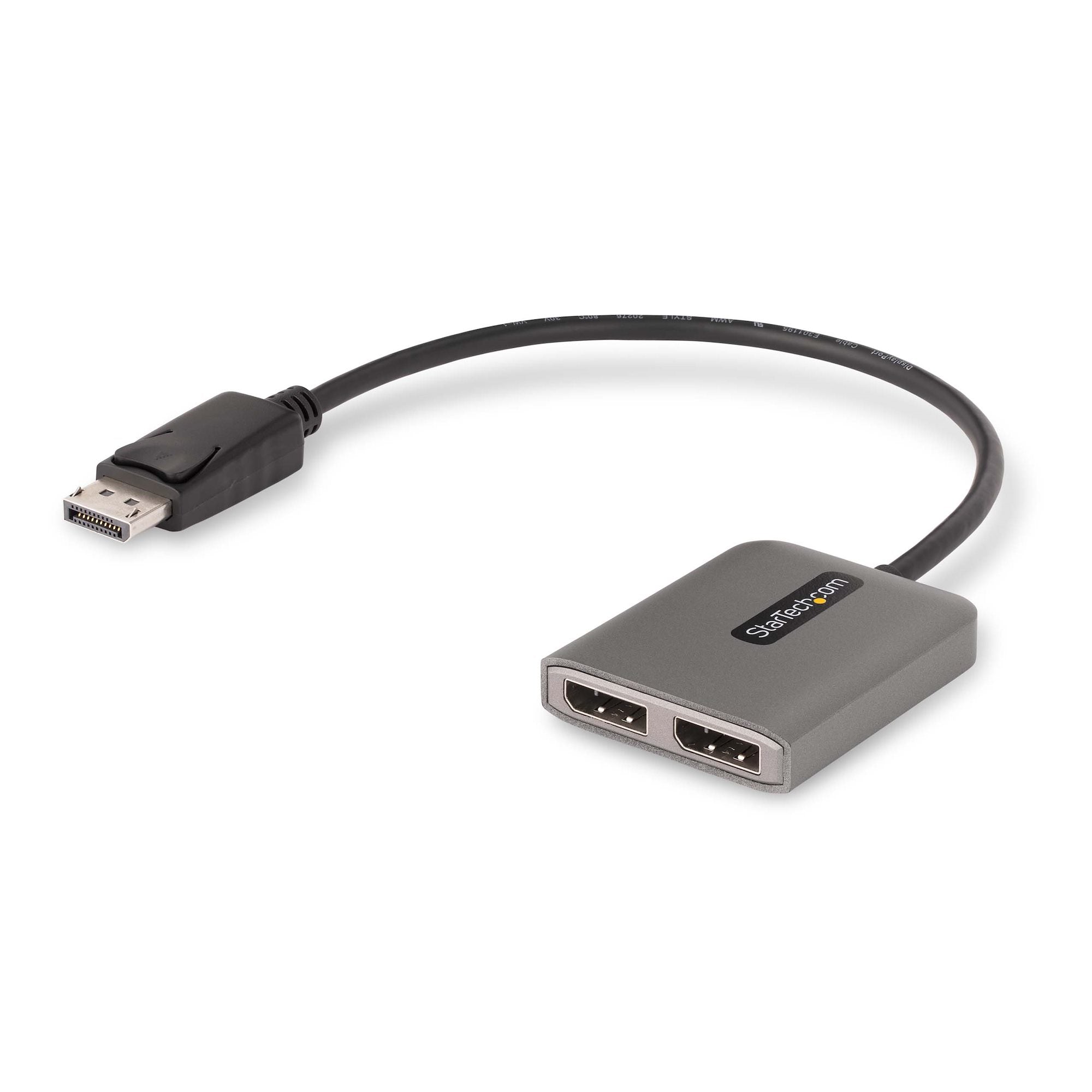 StarTech.com MST-Hub DisplayPort zu 2× DVI – 4096 × 2160 @ 60 Hz, DP 1.4, 0,3 m, für Windows