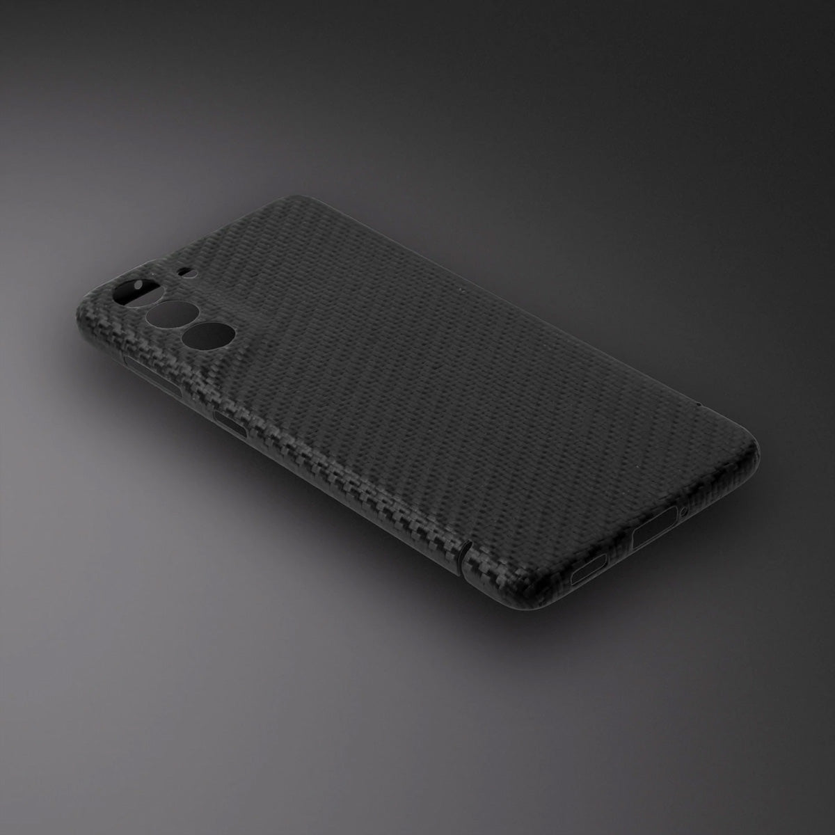 Filono Carbon Backcover – für Samsung Galaxy S22 Plus, Schwarz