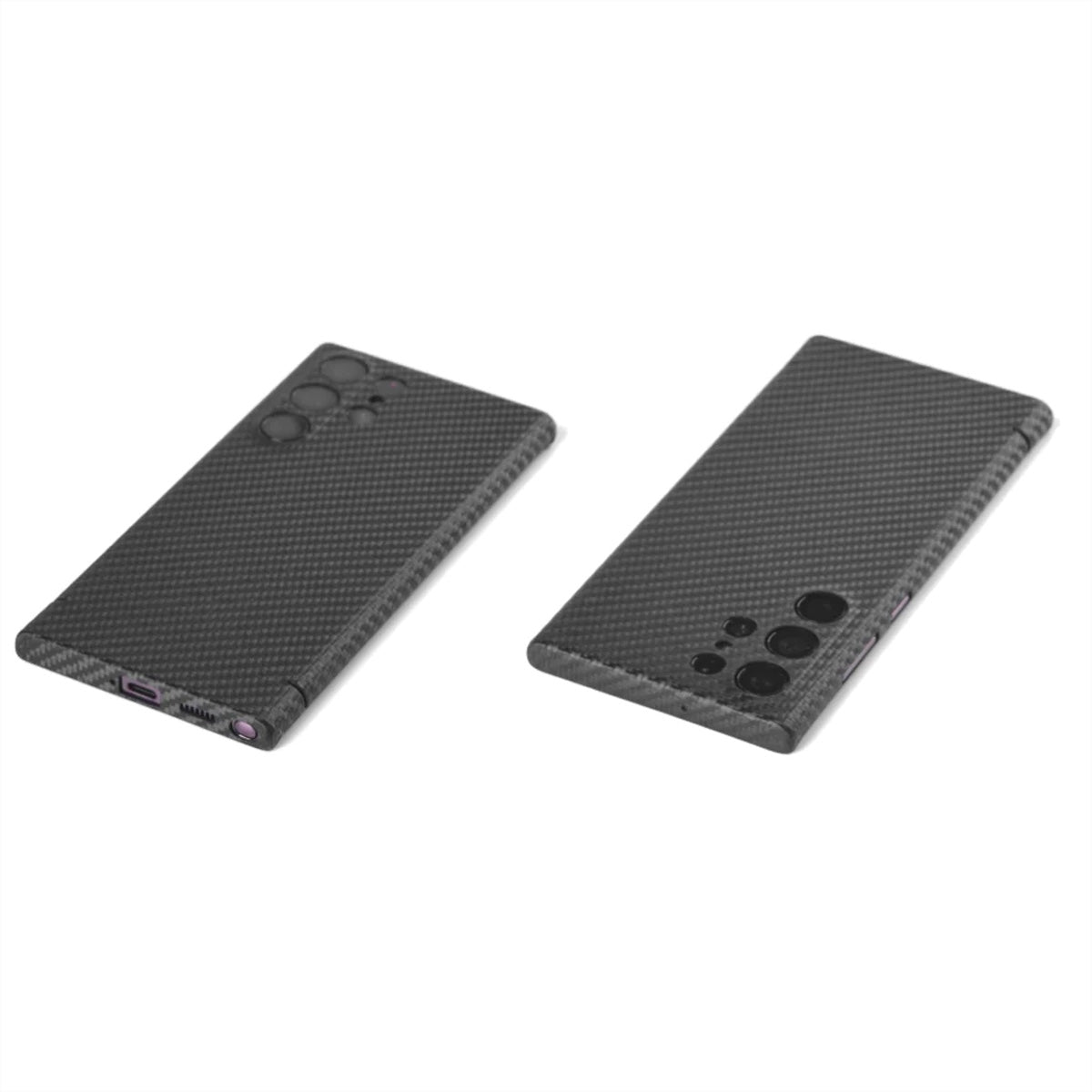 Filono Carbon Backcover für Samsung Galaxy S23, schwarz