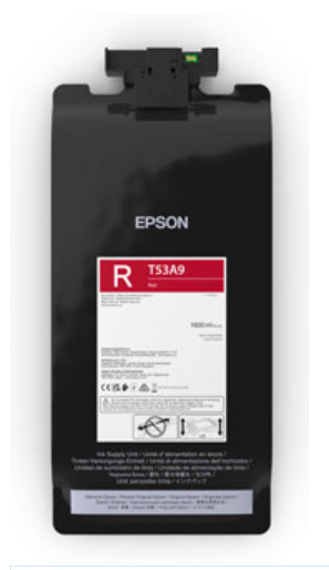 Epson Tintenpatrone UltraChrome XD3, Rot, 1600 ml, Original – für SureColor T7700