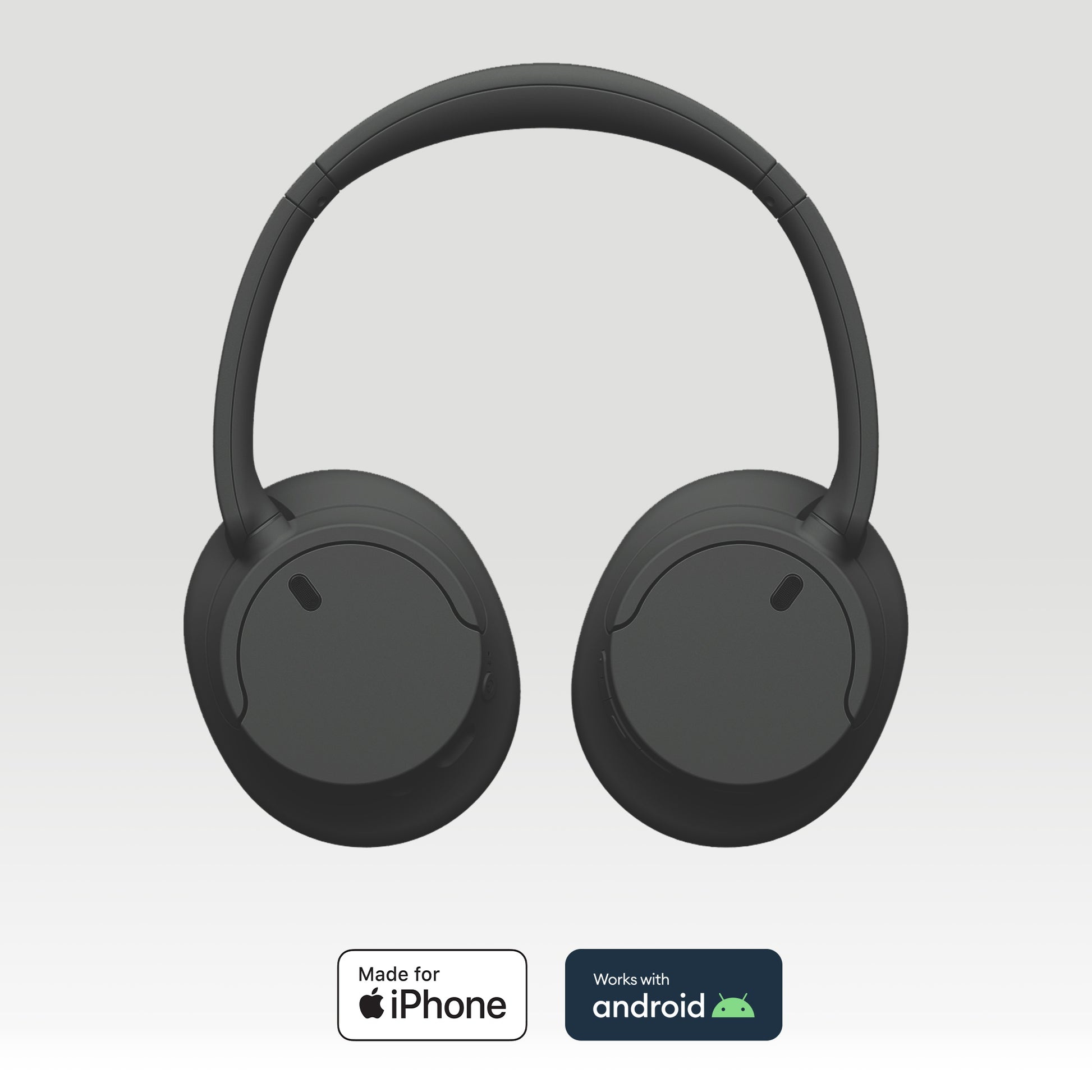 Sony WH-CH720N – Duo Headset, Over-Ear – Bluetooth 5.2, ANC – Schwarz – für Google Assistant – bis 40 h