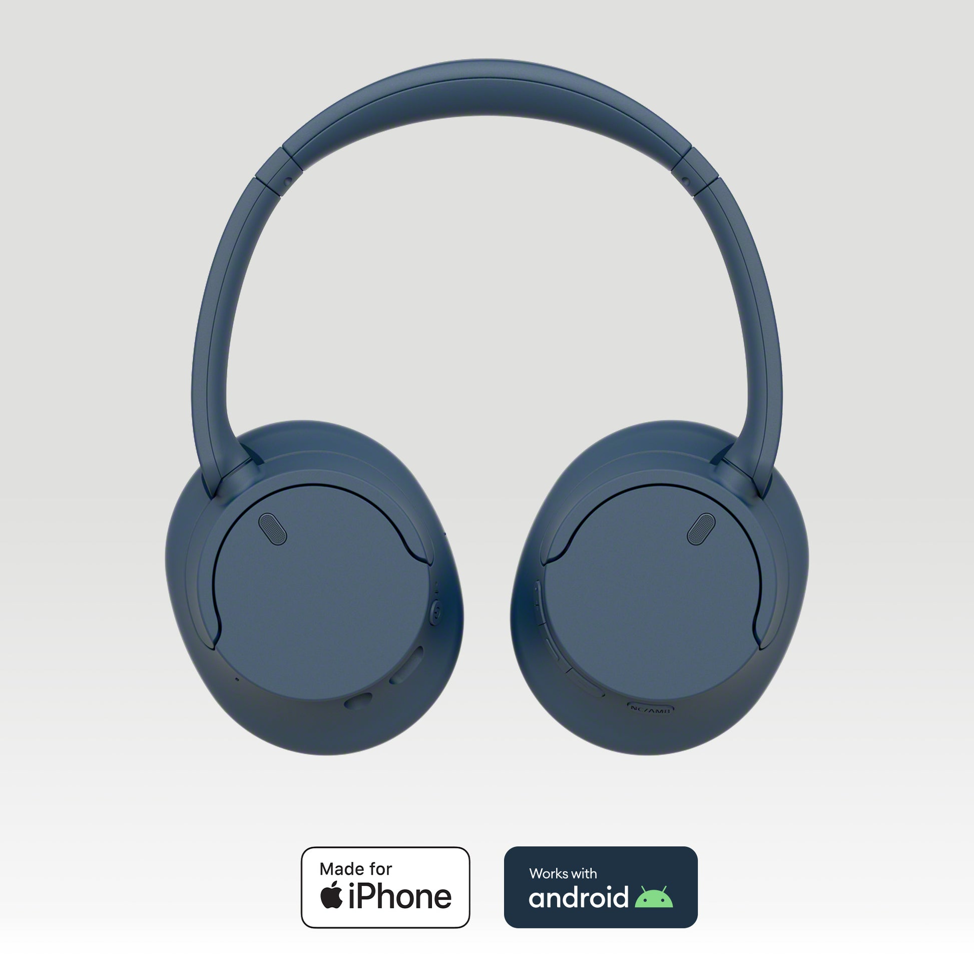Sony WH-CH720N – Over-/On-Ear Kopfhörer, kabelgebunden & kabellos, ANC, 50 h, 7–20'000 Hz, Blau