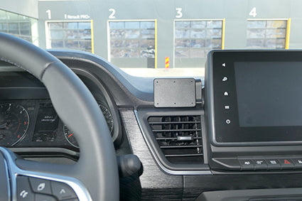 Brodit ProClip Befestigungssockel, Center-Montage – für Renault Trafic (2022–2023) – Schwarz, ABS/Acetal