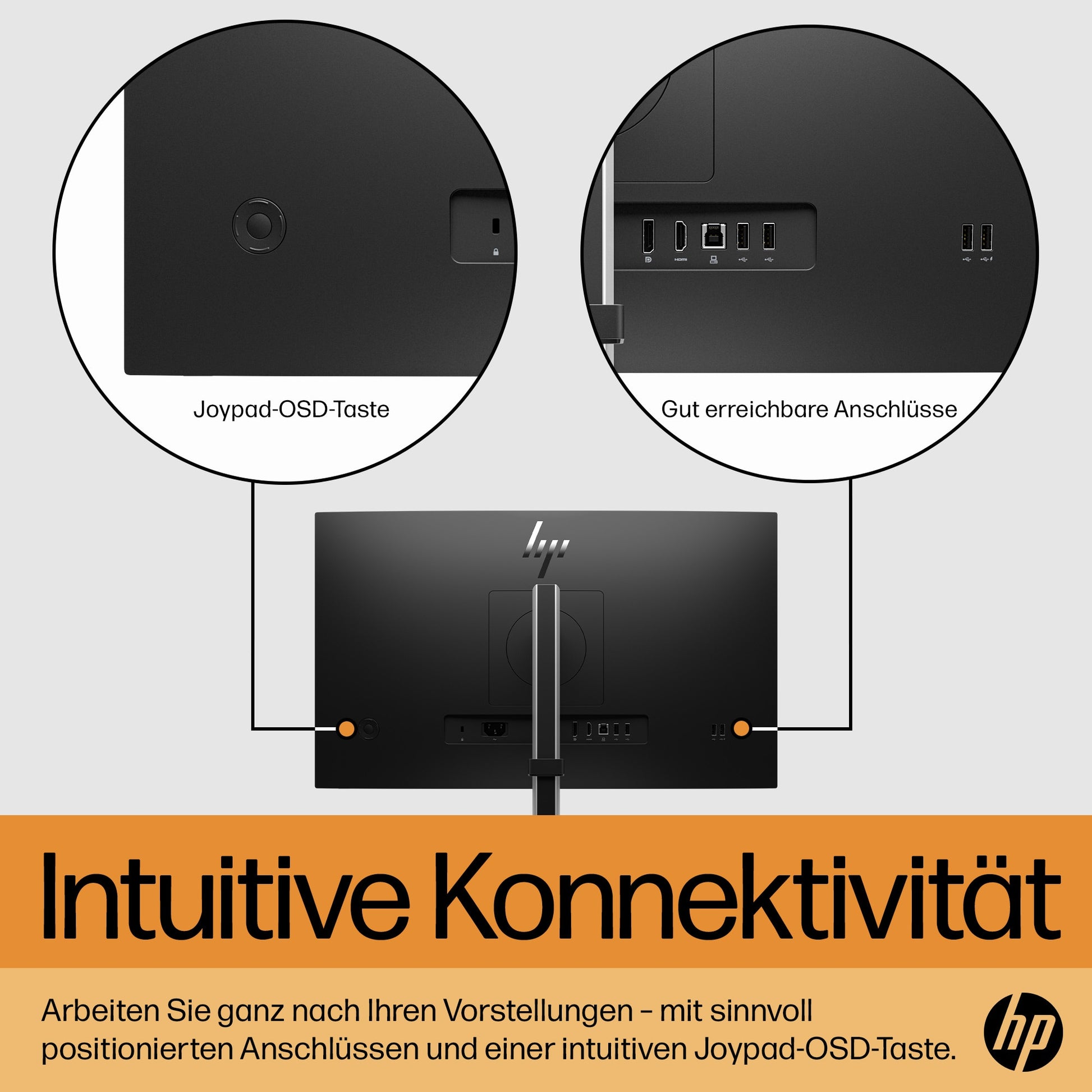 HP E24 G5 – 23,8", 1920 × 1080 (Full HD), IPS