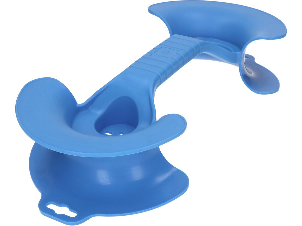 MaxTex Kabelhalter, Universal, Polypropylen (PP), 365×165×80 mm – Blau