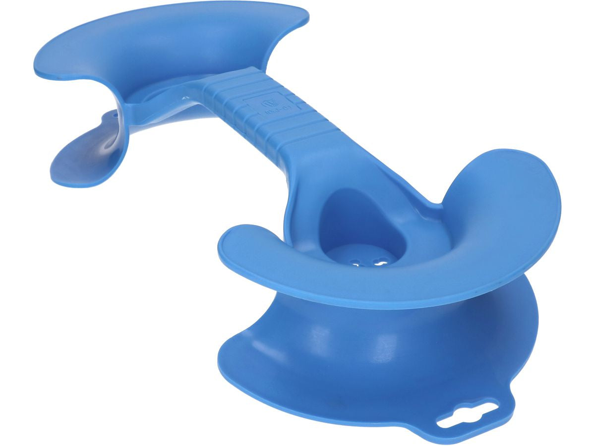 MaxTex Kabelhalter, Universal, Polypropylen (PP), 365×165×80 mm – Blau