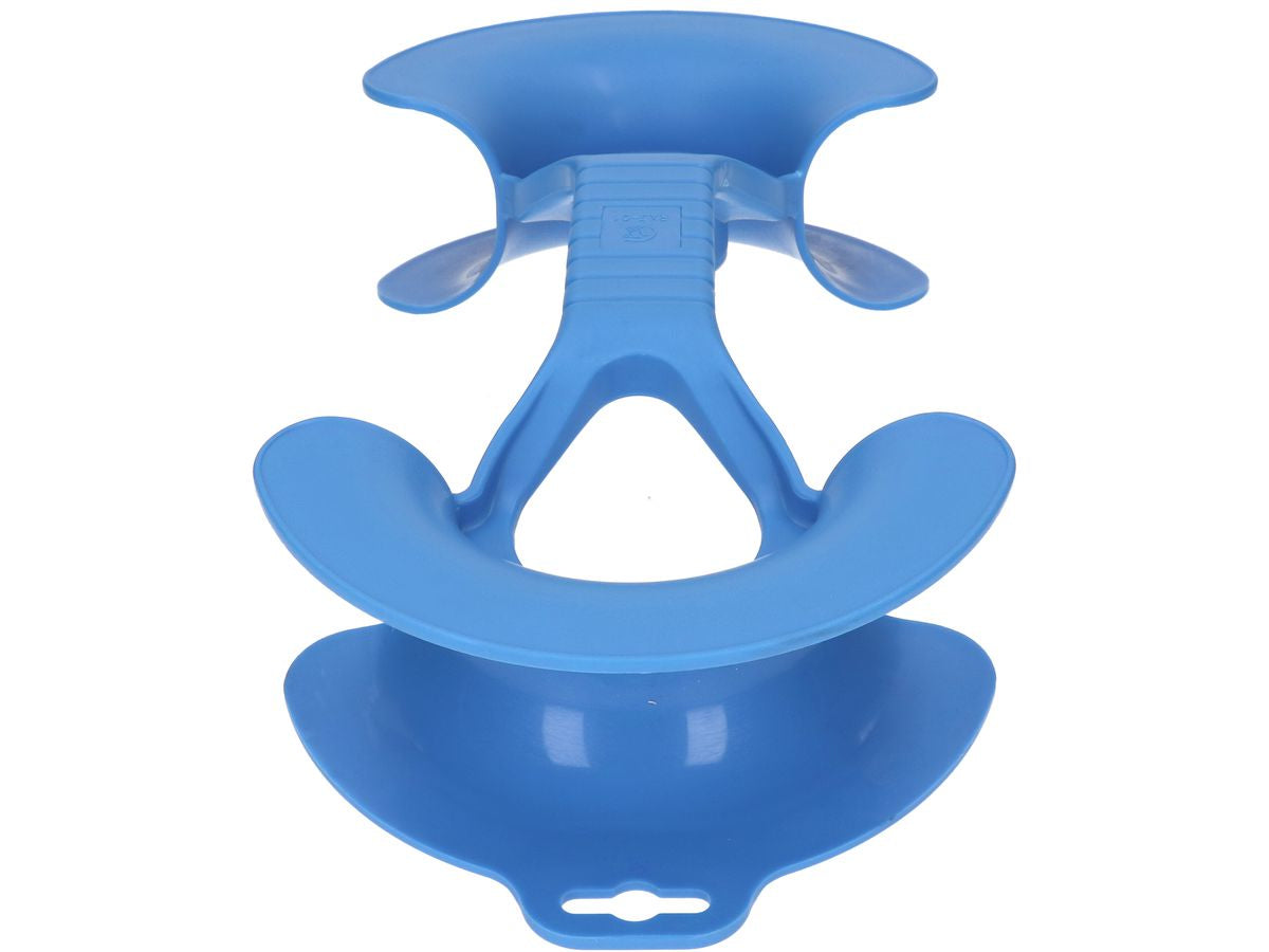 MaxTex Kabelhalter, Universal, Polypropylen (PP), 365×165×80 mm – Blau