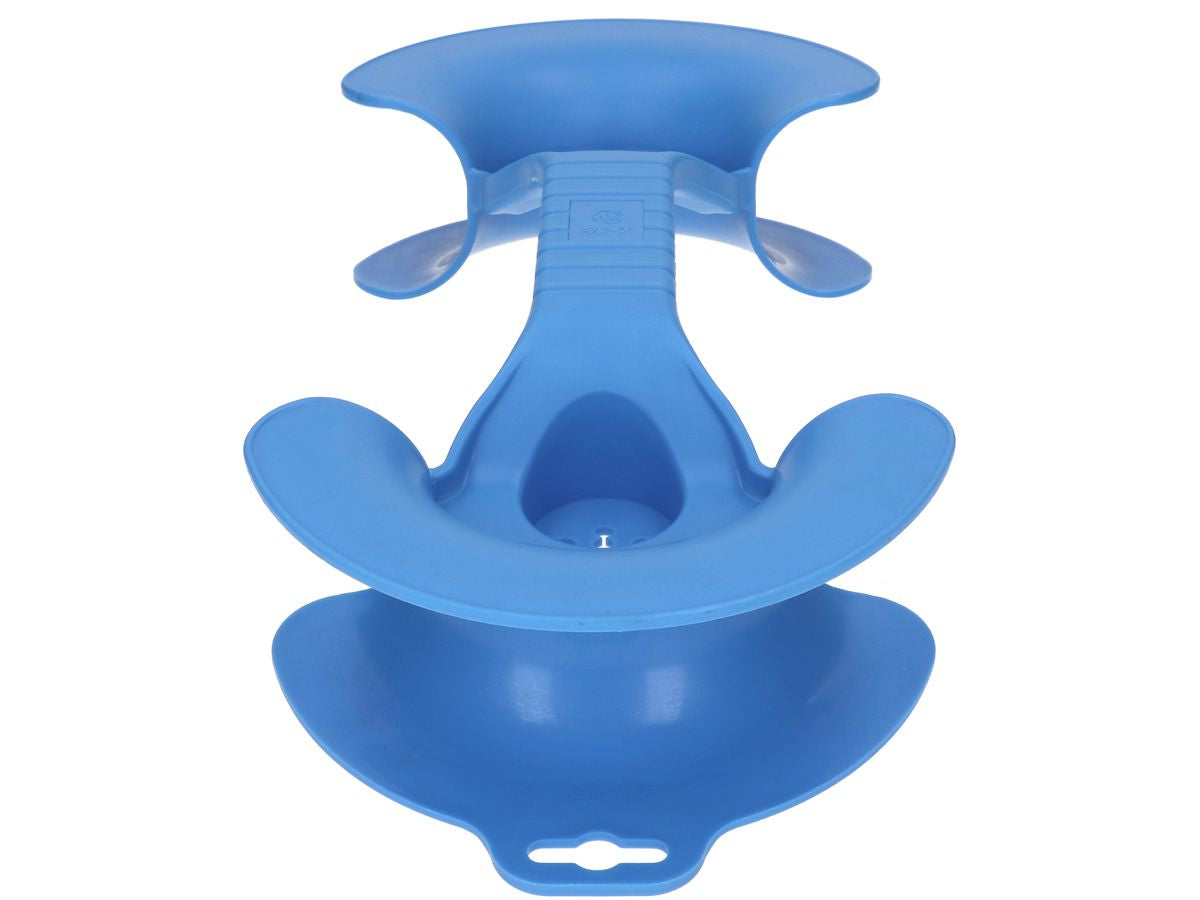 MaxTex Kabelhalter, Universal, Polypropylen (PP), 365×165×80 mm – Blau