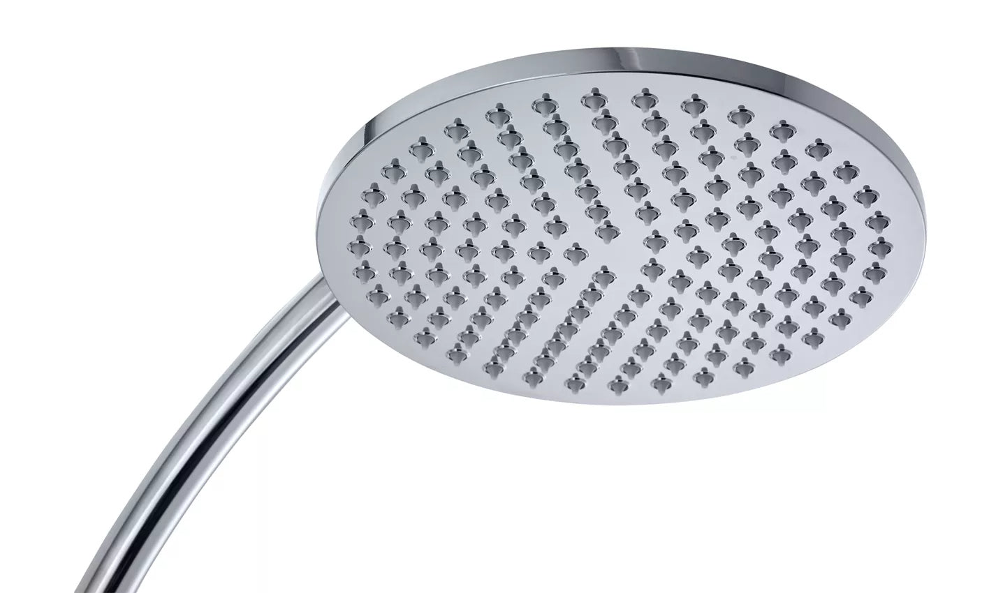 Diaqua Duschsystem Naiad Turn – 110 cm, Metall, Wandmontiert, Chrom