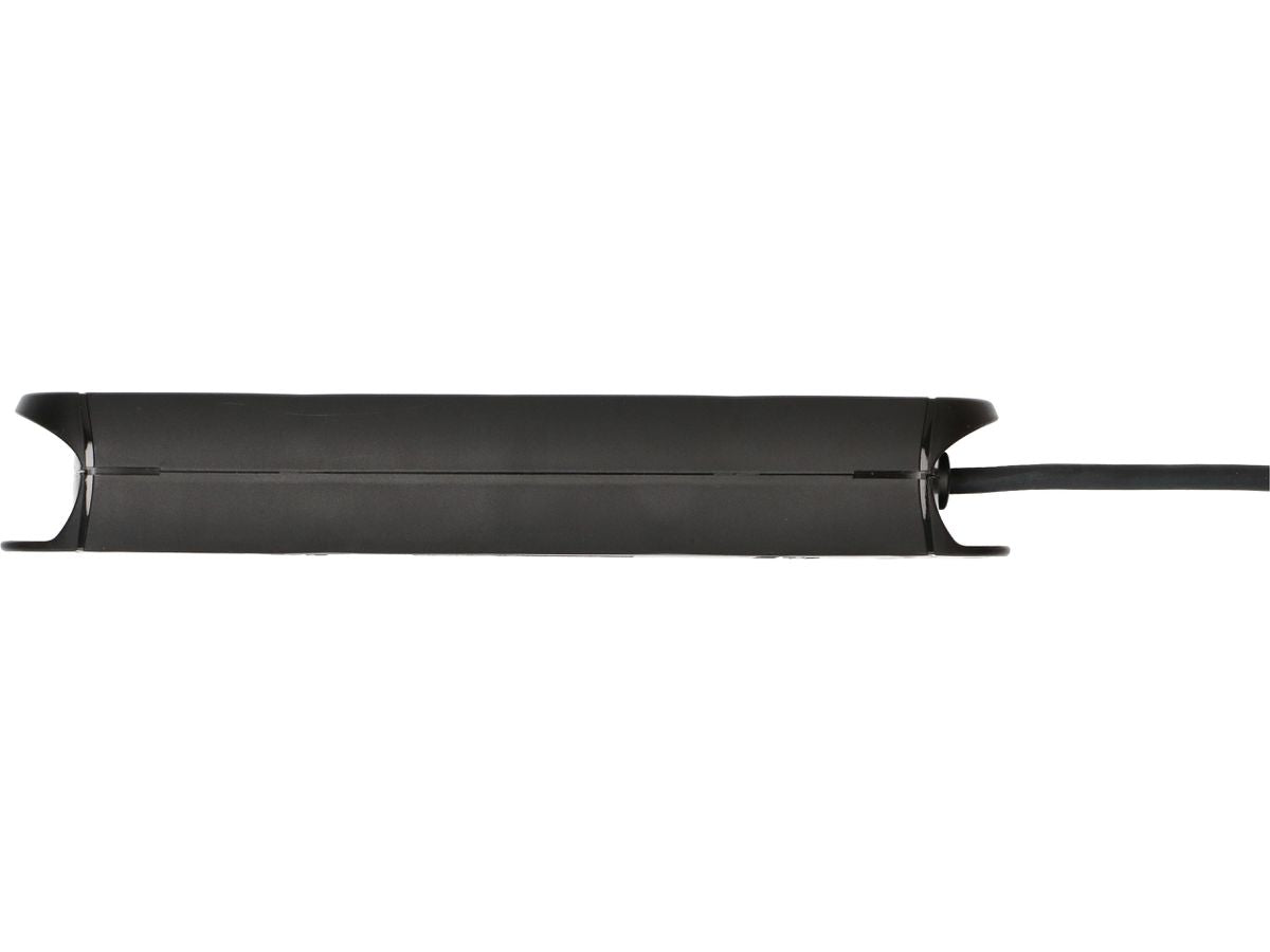 Max Hauri AG Max Hauri Construct Line Steckdosenleiste – 4× T13, 3 m, ohne Schalter, schwarz