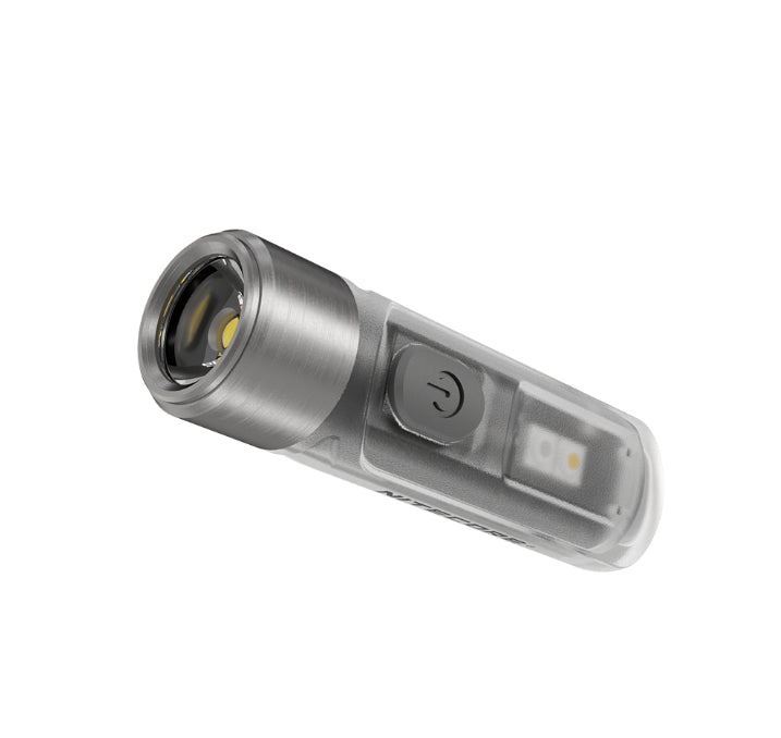 Nitecore Taschenlampe TIKI – 300 lm, 71 m, IP66, Akku, USB, 7 Modi – Grau