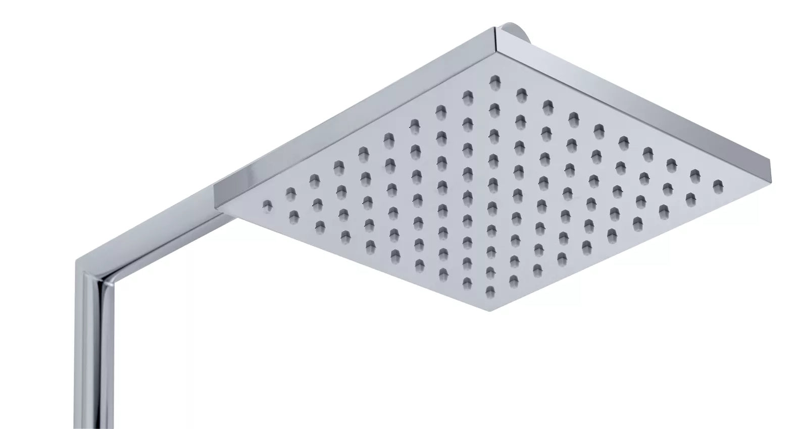 Diaqua Duschsystem Ymir Turn – 115 cm, Metall/Kunststoff, Wandmontiert, Chrom