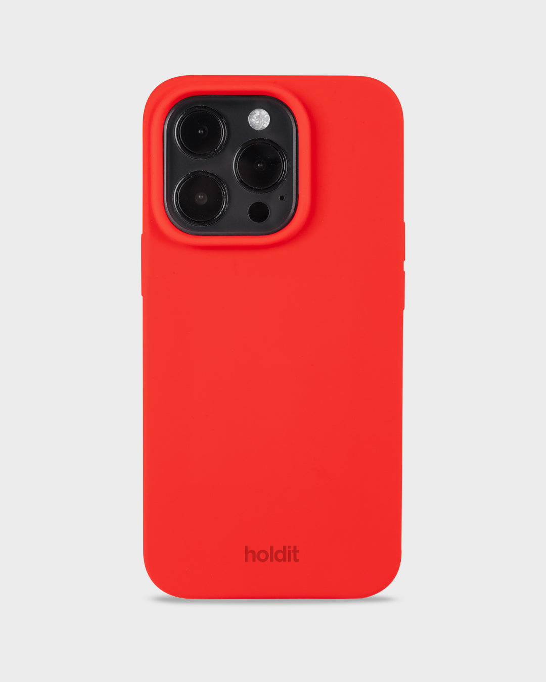 Holdit – Backcover – für Apple iPhone 14 Pro – rot – Silikon