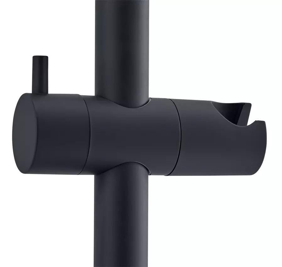 Diaqua Wakuda Unterputz-Badebatterie – Einhebelmischer (Unterputz), Kunststoff, Schwarz matt